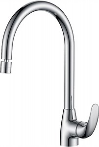 [Hot Item] Chrome Single Lever Kitchen Tap Sink Mixer Tap Kitchen Mixer