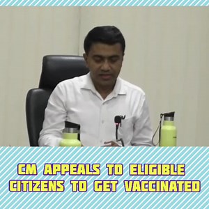 4.2K views · 159 reactions | CM Dr Pramod Sawant appeals to all eligible citizens to get vaccinated. | CMO Goa | Facebook