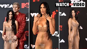 Megan Fox stuns in sheer dress at 2021 MTV VMAs