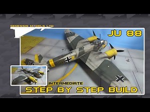 Revell : Junkers Ju 88 A-4 : 1/48 Scale Model : Step by step video build : Part.1