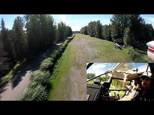 Landing Talkeetna Village strip, AK | Geoff Oliver