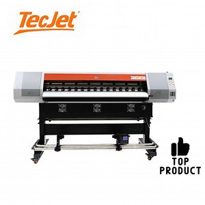 [Hot Item] Tecjet Vinyl Sticker Digital Flex Banner Printing Machine
