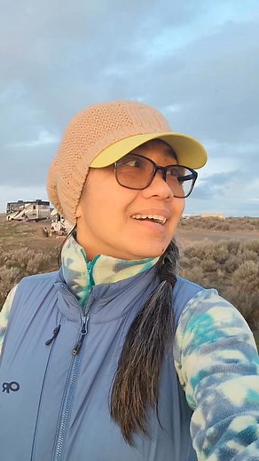 Celebrate sunset. Incorporate yourself with nature. #camping #centralwashington #campfire | Maria Maria