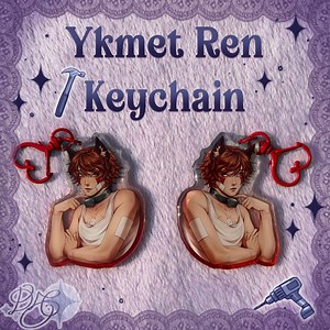 YKMET/BTD Ren Epoxy Acrylic Keychains - Etsy