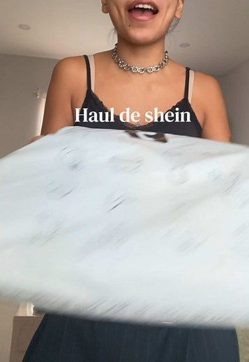 La emoción era total 😔 si alguna le interesa el jeans me hablaaa #haul #shein #haulshein #ropa