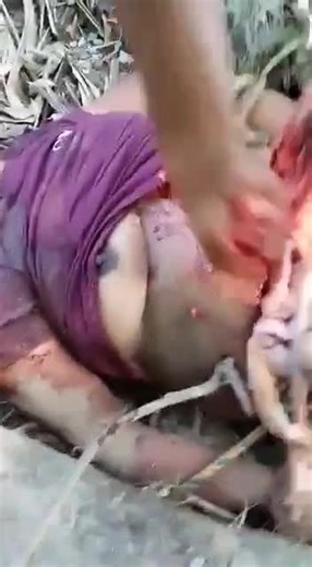 Woman Gutted By Colombian Savages