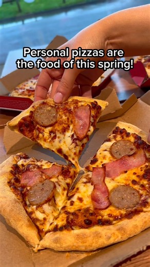 Spring is here...and so is the smell of your very own Domino’s Personal Pizza!  Perfectly sized, perfectly yours  www.dominos.co.uk | Domino's Pizza Driffield | Facebook