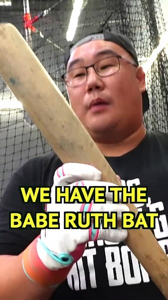 Can I hit a HR with Babe Ruth bat?