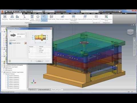 02 Autodesk Inventor Tooling - Mold Base setup