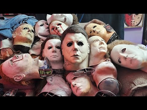 My Entire Michael Myers Mask Collection