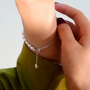 7.5K views · 16 reactions | Real pearls. Real elegance. Forever yours. 懶 This hallmarked silver bracelet is a graceful statement of timeless beauty.  Limited stock. Order now!  Shop now & let your style speak → https://shorturl.at/998le | PEARL ARTISTRY | Facebook