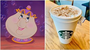 Be Our Guest And Try This Mrs. Potts Tea Latte From Starbucks! | Chip and Company
