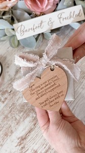 16K views · 134 reactions | Forever promise to our daughter冀 I couldn’t wait to give this her! A note card with quote just wasn’t enough for such a special gift so I used my Thunder laser to cut and engrave this wooden heart to attach to the box懶 #promisering #thunderlaser | Barefoot & Freckled, LLC | Facebook