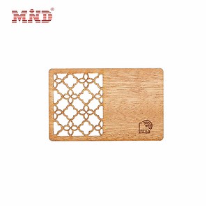 [Hot Item] Customized Invitation Key Name RFID Smart Wooden Hotel Key Card
