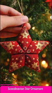 4.2K views · 27 reactions |  Scandinavian Star Ornament ✨ Get ready to sparkle up your space with a fun holiday craft! 藺 Strips of lightweight paper or thin cardstock (pre-cut recommended for younger kids), Scissors (child-safe), Craft glue or a glue stick (washable), A hole punch (optional), Thread or thin ribbon for hanging...  Curious what’s next? Tap the first comment! f u l l t u t о r i a l i n t h e f i r s t c о m m е n t  | Keep This Recipe | Facebook