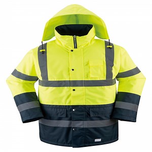 [Hot Item] Custom Garments Winter Safety Coat Workwear Reflective Jacket for Traffic Warden