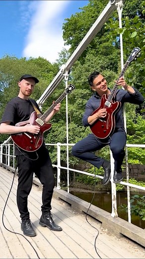 12K views · 289 reactions | Jamming on Armando’s Rumba by Chick Corea with my bro Nicklas Myhre  #guitar #guitarist #guitarplayer #jazzguitar #guitarsolo #guitarduo #guitarcollab #dangelicoguitars D'Angelico Guitars | Eric Assarsson | Facebook