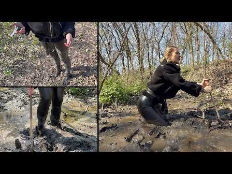 Alina walks through the mud and gets into trouble