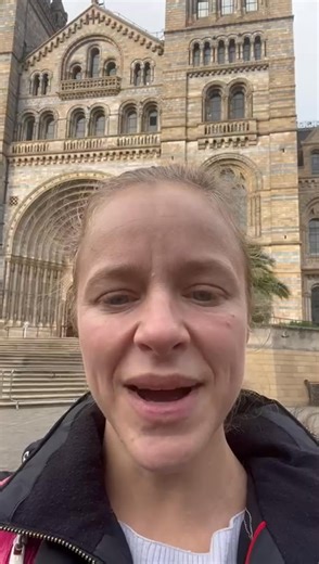 9.3K views · 143 reactions | Natural history museum in London #blonde #pink #happy #smile #london | Kylie Pinks | Facebook