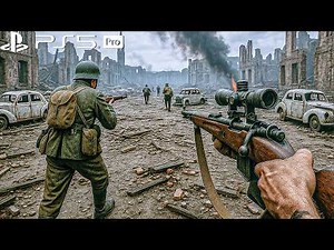 THE GERMANS MURDERED THE PEOPLE OF THE VILLAGE - Stalingrad COD Vanguard | Realistic Gameplay 4K