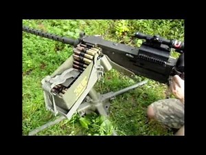 .50 BMG M3AC/M2HB Video With M.O.A.T Crank Fire