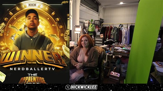 Nick Lee hits Amouranth with the wildest update on Kick streamer NerdBallerTV: “I paid him $10,000 for winning the show, right? NOW I’m buying NerdballerTV’s repossessed Lambo… and selling it back to him!” 🤣