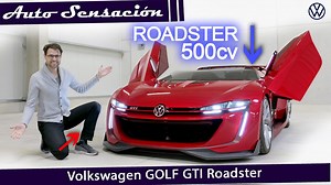 VW Golf GTI Roadster Vision Gran Turismo ¡El GTI más bestial de la historia! | Presentación brutal