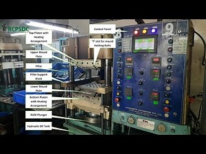 Operating of Rubber Compression Molding Machine