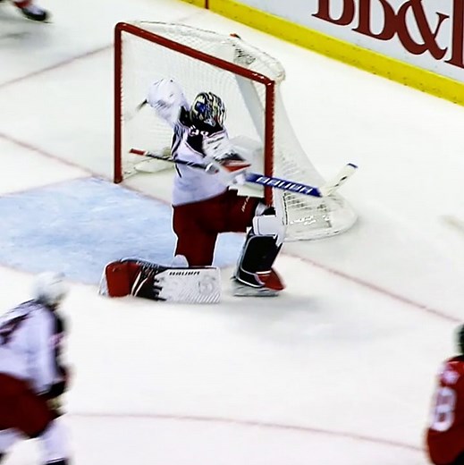 Elvis Merzlikins flashes the leather with extra flair in the latest NÜTRL Vodka Saves of the Week. ✨ Full video ⬇️ https://www.sportsnet.ca/videos/shows/saves-of-the-week-video/ | Sportsnet