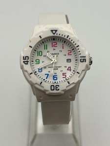 Vintage CASIO 3363 LRW-200H White Tone Diver 100m Water Resistant Quartz Analog Women's Watch - Etsy