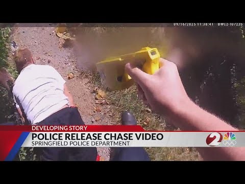 Springfield Police release bodycam video of chase