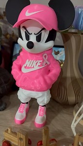 Pink Mickey Mouse Special Edition Breast Cancer Awareness Month – Unique 3D Printed Piece – Handmade in France – Supporting the Fight Against Breast Cancer! - Etsy