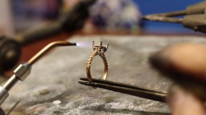 👀 BEHIND THE SCENES 👀 Bench stage of this LG Diamond engagement ring, keep an eye out for the final result 👀 | Bentley De Lisle