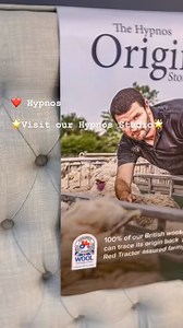 Hypnos Beds ❤️ Award-winning makers of bespoke, handcrafted and sustainably-made beds & mattresses. Experience the comfort of a Hypnos bed, view our extensive Hypnos Selection in Store! 🌟 | Celebrations of Turriff