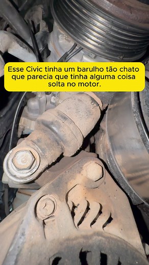 Tensor da correia do Civic fazendo barulho: causas e solução