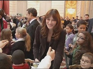 BRUNI GIRL: France's first baby