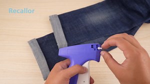 Quick Clothing Fixer - Tagging Gun for Clothing - Versatile Speedy Clothing Fixer - Handheld Stitch Gun - Instant Fix Gun with 6 Needle and 2000 Mini Fastener