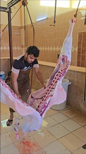 Baby Camel meat fast cutting skills#shorts #shortsfeed #video
