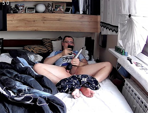 Bad boy caught jerking off ,ip cam hacked, dick massage