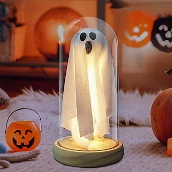 Ghost Night Light for Kid, Light Up Nursery Nightlight for Boys Girls, Bedside Lamp Christmas Gifts Nightlight Kids Teens Room Decor, Night Lamp Gift(Boo)