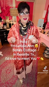 Hola! I’m Leticia Ann with Bella’s Cottage in the small town of Beeville Tx 👏❤️I’d like to meet you 👏🤗and show you around my lovely boutique 👏 Stop by it will be my pleasure to show you around the shop😃 Everyone #Bella’sCottageBeeville #LeticiaAnn #womenvibes #laughter #fashiondiva #vibes #NEWARRIVALS #fashionatitsbest🔥🔥thank #friends #womentribe #stylist #personalstylecoach #happyvibes #personal #inspirational #thankful #blessed #vintage #gifts #rodeofashion #sweetshop #Loungewear #Loung