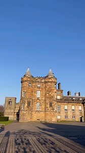 Holyrood Palace, Edinburgh 💙🏰 #edinburghscotland | Rhona The Unicorn Adventures