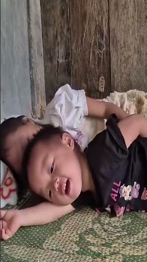 Brother and Sister’s Funny Sleep Time – Adorable Moments!