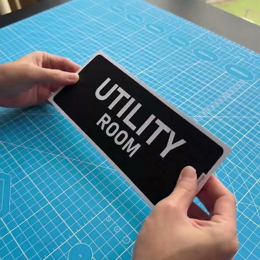 Utility Room Maintenance Housekeeping Service Room Premium Sign Notice Malaysia Premium Sticker