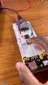 13K views · 54 reactions | Gradually Controlling LED intensity light with ESP32 using 2 Buttons #arduino #engineering #electronics | Upload Ideas with Itamar | Facebook