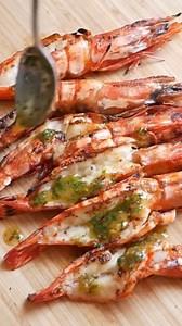 Garlic confit BBQ butterflied prawns | SK Tasnim