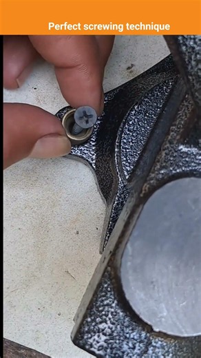 Perfect screwing technique