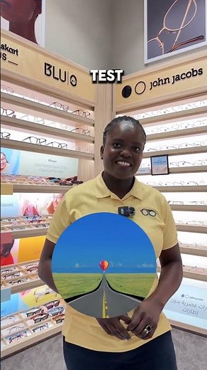 What Is The Hot Air Balloon Eye Test | #Shorts | #Lenskart