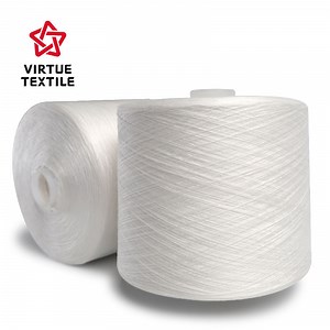 [Hot Item] 100pct Spun Polyester 100% Sewing Thread 30/2 Tfo Twist Raw White