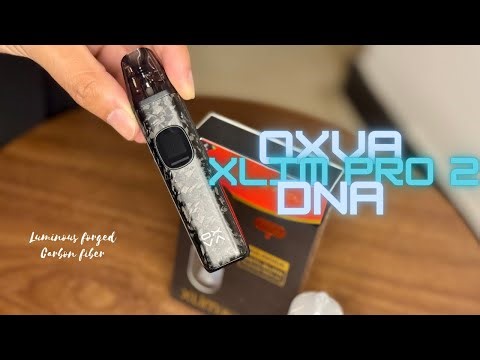 Oxva Xlim Pro 2 DNA | Luminous Carbon Fiber | Unboxing and Review